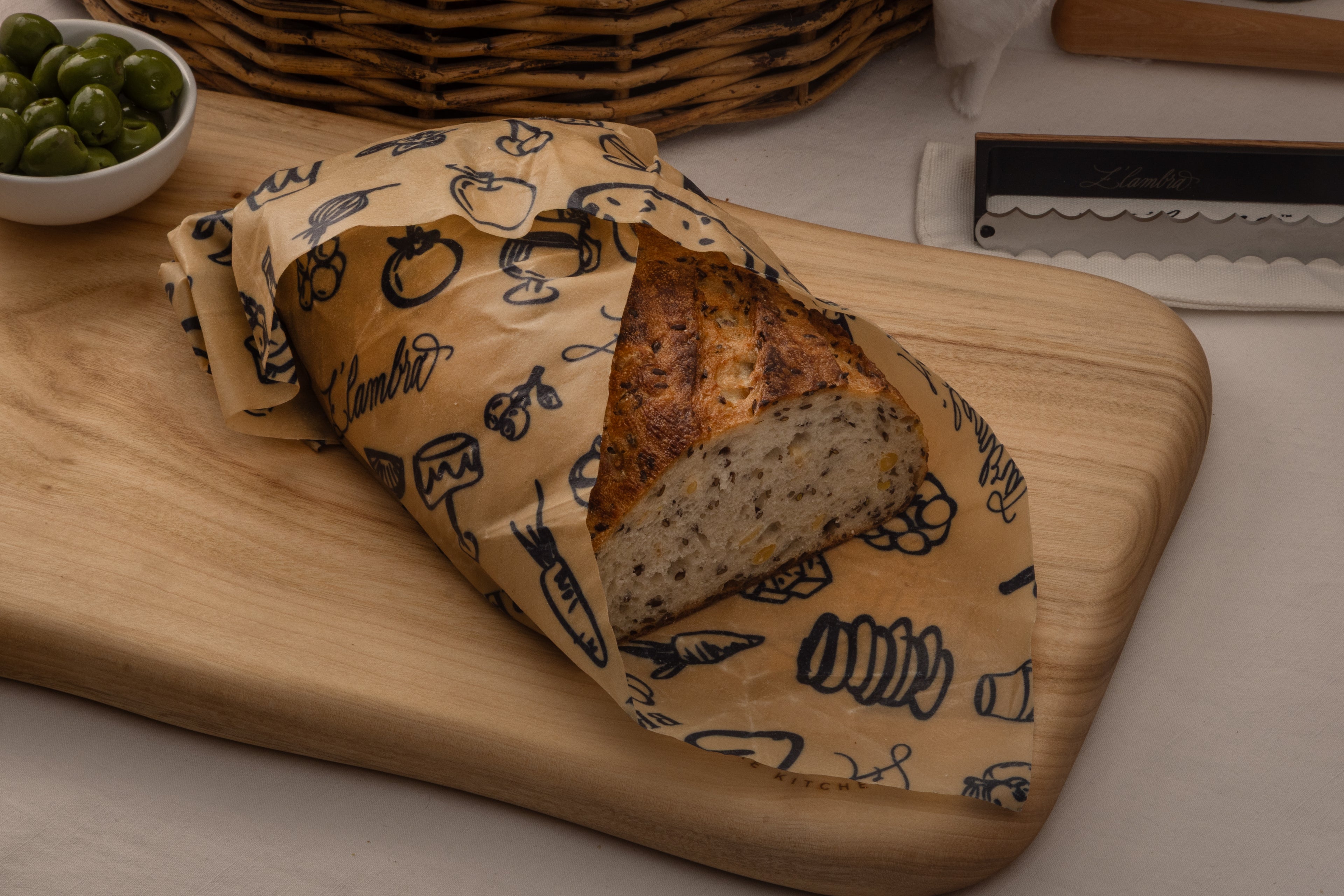 Beeswax Bread Wrap